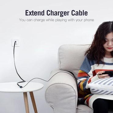 USB A Male to A Female Extension Cable - High-Speed USB 3.0/2.0, 0.5-3m (1.6-9.8 ft), Flat & Round