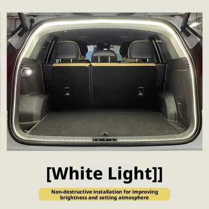 Sensor Trunk LED Light Strip – Motion-Activated Rear Trunk Atmosphere Lamp, Bendable Auto Interior LED Bar