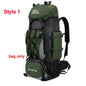 90L Waterproof Hiking & Camping Backpack — Large Capacity Trekking Rucksack for Travel (Unisex)