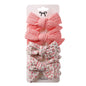 4Pcs Baby Bows Hair Clips Cotton Linen Hairpins for Girls
