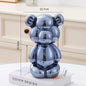 Ceramic Little Fat Bear  Sculpture Home Decor room Decoration Accessories Office Nordic Animal Decorative Sculptures  Figurines