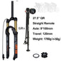 120mm (4.7in) Travel Mountain Bike Air Fork 27.5/29 in, 32mm (1.26in) Stanchion Magnesium Alloy Suspension - Orange