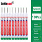 20mm Long-Head Deep Hole Marker Pens - Waterproof Fast-Dry Oil Markers for Wood, Metal & Glass (Red/Black/Blue/Green)