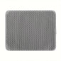 Large Cat Litter Mat – Honeycomb Double-Layer Waterproof EVA Mat for Litter Scatter Control & Easy Cleaning