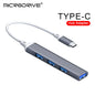 USB-C Multi Card Reader Hub — 3/5/6-in-1 SD & microSD (TF) + USB 2.0/3.0 Adapter, Up to 6 Slots