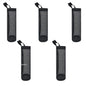 Wall-Mount Plastic Bag Holder Dispenser Hanging Kitchen Trash & Grocery Bag Organizer (1-5 Pack)