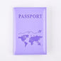 Colorful PU Passport Holder - Travel Passport Cover with ID & Card Slots