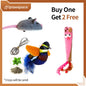 Motorized Interactive Plush Mouse Cat Toy - Fast-Moving Electronic Pet Toy for Cats