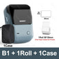 Mini Thermal Label Printer Portable Bluetooth Self-Adhesive Label Maker 2-Inch (58mm) for Round Stickers & Label Rolls