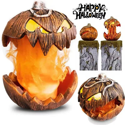 Noise-Activated Halloween Pumpkin Light and Sound Decoration