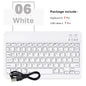 Mini Wireless Bluetooth Keyboard and Mouse — Portable Slim Rechargeable Keyboard for iPad, iPhone, Android Tablets, Samsung, Xiaomi, Mac & Windows