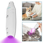 USB Rechargeable Electric Pet Nail Grinder - Quiet Dog & Cat Nail Trimmer, 2-Speed 3-Port Diamond Bit