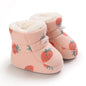 Winter Baby Boots Cartoon Soft-Sole Anti-Slip Warm Toddler Walking Booties for Boys & Girls