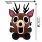 Milu Deer Plush Pillow - Cute Cartoon Stuffed Animal Toy & Room Decor Gift