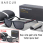 Polarized TR-90 Unisex Sunglasses - Lightweight Fishing & Travel Eyewear, UV400 (Lens 62mm / 2.44in)