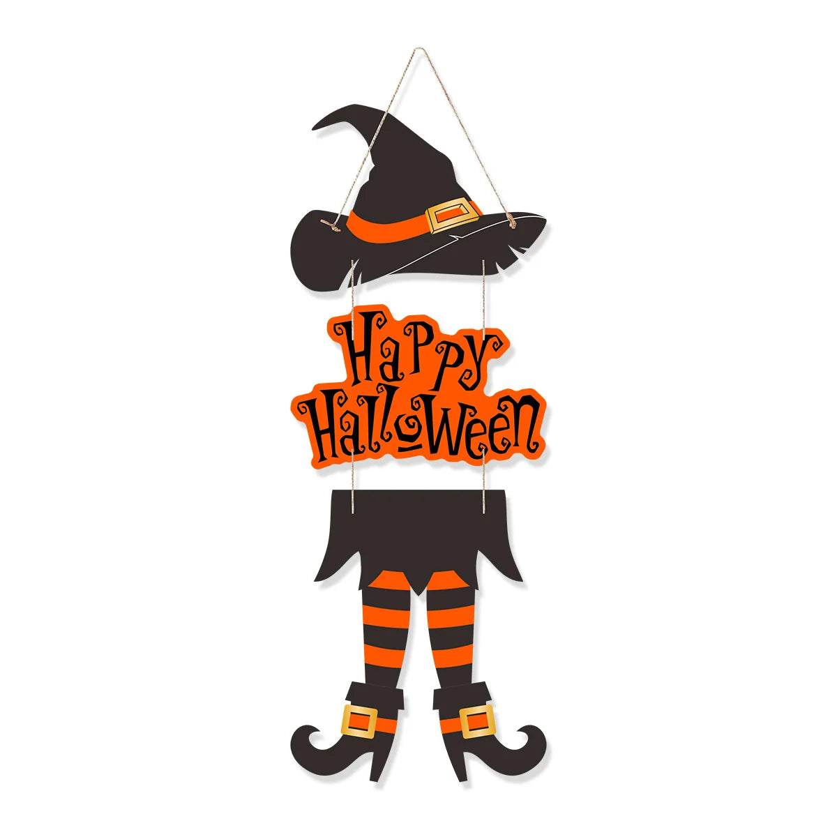 Halloween Paper Hanging Decoration, Ghost Festival Door Sign