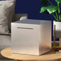 Stainless Steel Piggy Bank, a Student Internet Celebrity Savings Box That Only Allows Deposits, a Durable Metal Money Box.