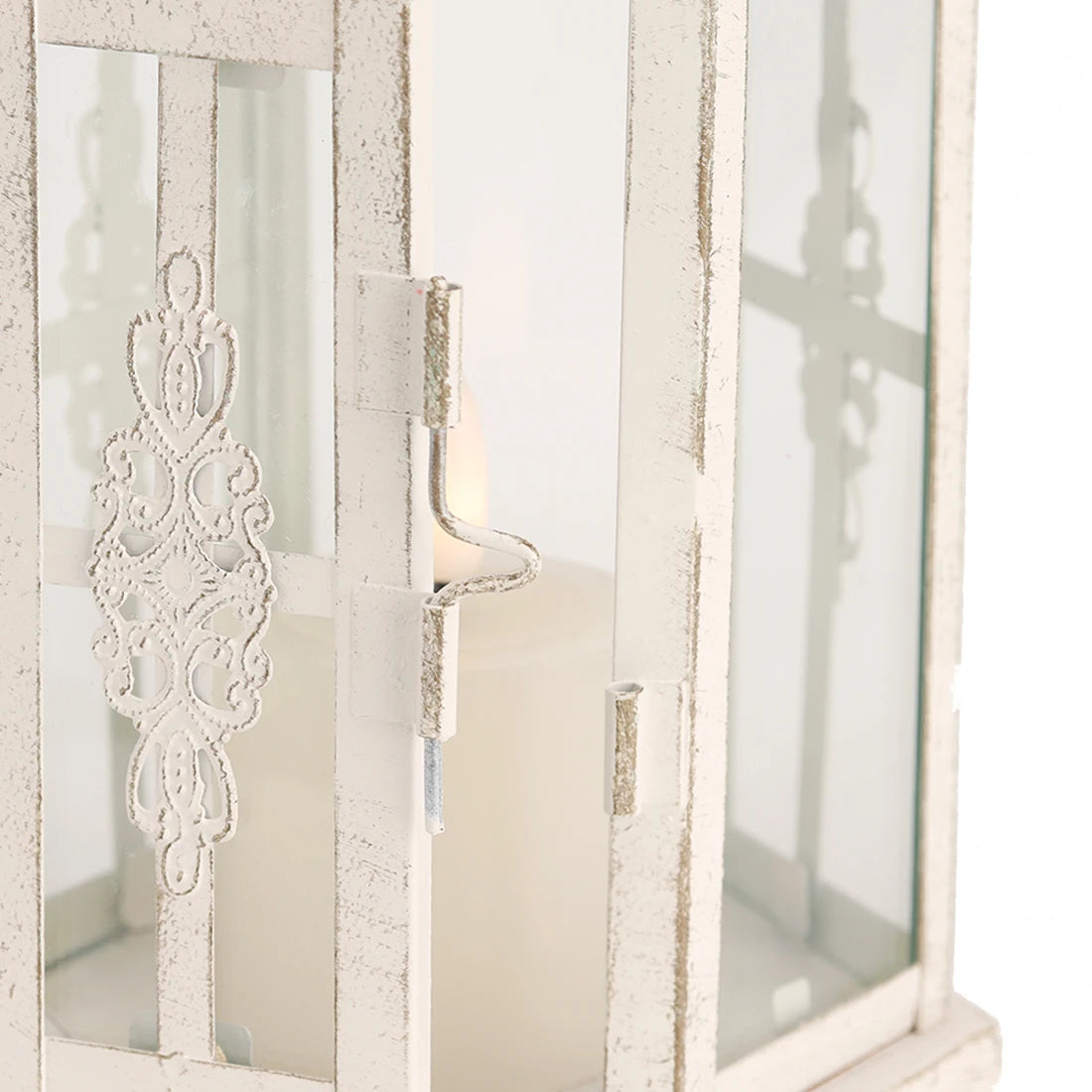 Metal Candle Lantern – Nordic Style Indoor & Outdoor Candle Holder