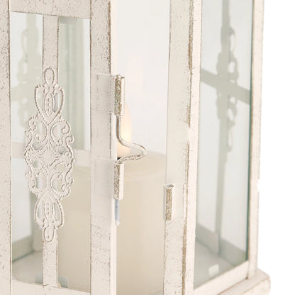 Metal Candle Lantern – Nordic Style Indoor & Outdoor Candle Holder