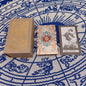 Gold Foil Tarot Plastic Cards Rose Pink Oracle Waterproof Card Deck Mysterious Board Game Divination Cards