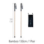 Ultra-Light Carbon Fiber Folding Trekking Poles - Collapsible Anti-Shock Hiking & Nordic Walking Sticks (110/120/130 cm | 43.3/47.2/51.2 in)