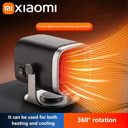 12V/24V Car Electric Heater & Cooling Fan Windshield Defogger Defroster