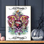 FASHION E-Ed H-har-dyS Poster Sticky Wall Art Printing Waterproof Home Living Bed Room Bar Aesthetic Decor