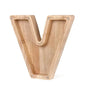 26-Letter Wooden Piggy Bank A-Z Alphabet Coin Money Box Kids Savings Jar Desktop Decor Gift