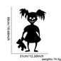 Halloween Door & Window Stickers - Skeleton Hands, Pumpkins, Ghosts, and Witch Hat Decor