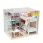 Creative DIY Wooden Model House Kit - Handcrafted Miniature Cottage, Perfect Christmas & Black Friday Gift Idea