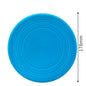 7-Color Silicone Flying Saucer Pet Toy - Chew-Resistant Flying Disc for Dogs & Cats, Interactive Puppy Training & Fetch