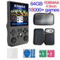 Handheld Retro Game Console 4.0-inch (10.2 cm) IPS 720x720, 64GB/128GB, 22,000 Preloaded Games, Linux, USB-C Charging