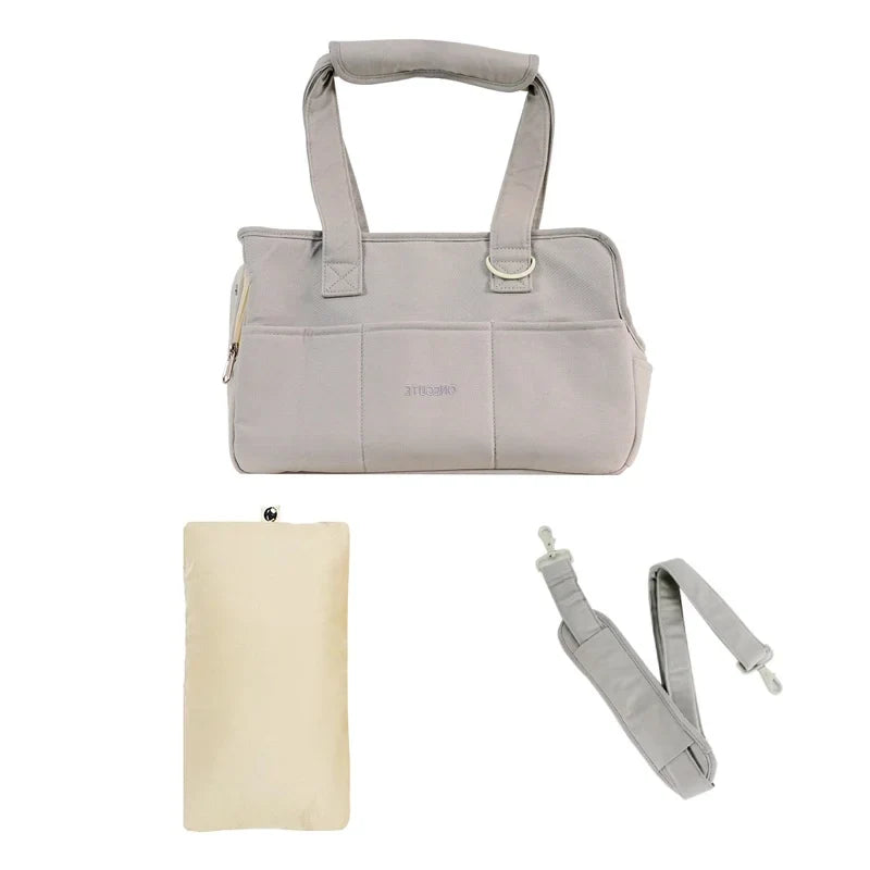 Portable Cotton Pet Sling Carrier for Small Dogs & Cats – Shoulder Handbag, Small 34×17×25cm (13.4×6.7×9.8in) & Medium 43×19×31cm (16.9×7.5×12.2in)