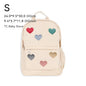 Cherry Parent-Child Kids Backpack — Kindergarten School Bag (Small & Large S/L) Lightweight Cotton Travel Bag for Boys, Girls & Moms