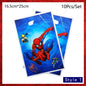 Spiderman Kids Birthday Party Supplies - Disposable Tableware Set with Plates, Cups, Napkins & Favor Bags