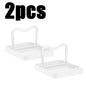 1-3 Pack Foldable Spatula & Pot Lid Holder - Multifunctional Upright Kitchen Draining Rack Wave Anti-Slip Organizer