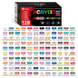 Acrylic Paint Brush Marker Set – Soft Brush Tip with Automatic Ink Control | Paint Pens for Wood, Stone, Glass, Canvas & Fabric