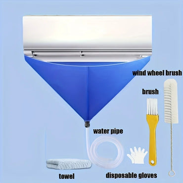 1 set Air Conditioner Cleaning Bag Waterproof Drain for Washing Conditioning Water drain-pipe Ac Cleaning Kit Aircon Cleaner
