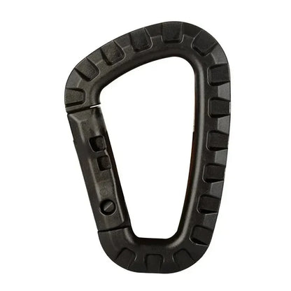 Tactical Carabiner D-Ring Clips for Backpack & Keychain - 1-10 Pack