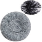 Round Plush Pet Bed, Washable Cozy Dog & Cat Sofa, Winter Warm, Multiple Sizes 16–35 in (40–90 cm)