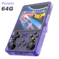 4.0-Inch IPS Retro Handheld Game Console — Linux 64-Bit, 64GB Built-In, TF Expandable to 256GB, Wi‑Fi, Type-C Portable Pocket Gaming