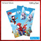 Spiderman Kids Birthday Party Supplies - Disposable Tableware Set with Plates, Cups, Napkins & Favor Bags