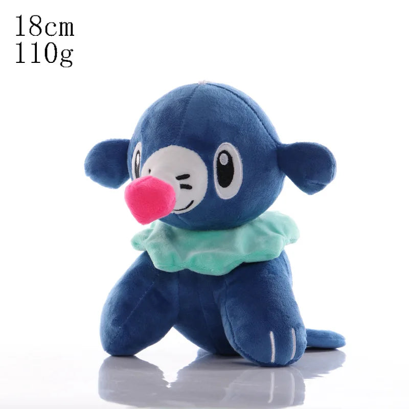 Pikachu & Friends 8 in (20 cm) Plush Stuffed Animal — Pikachu Charmander Squirtle Bulbasaur Eevee Scorbunny Gengar Snorlax Christmas Gift