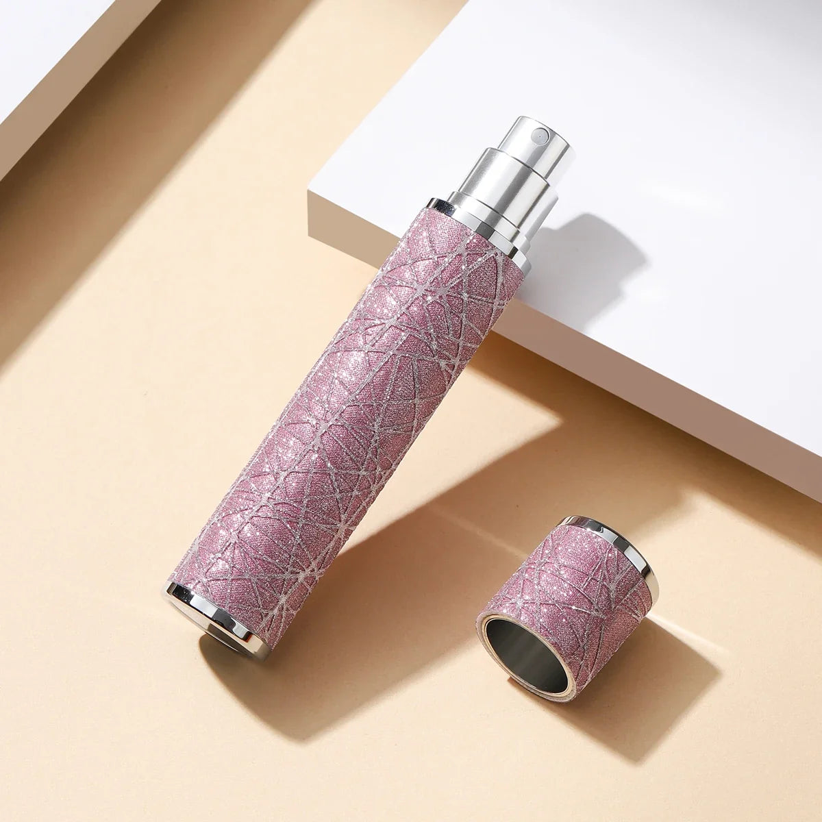 5ML Portable Compact Leather Perfume Bottle Multipurpose Sprayer