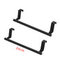 Stainless Steel Over-Cabinet Towel Bar - No-Drill Over-Door Towel Rack for Kitchen & Bathroom (9.4"/24 cm, 14.2"/36 cm)