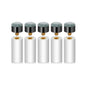 5/10-Pack 12mm Screw-On Pool Cue Tips with Ferrules — Leather Billiard Cue Tip Replacements