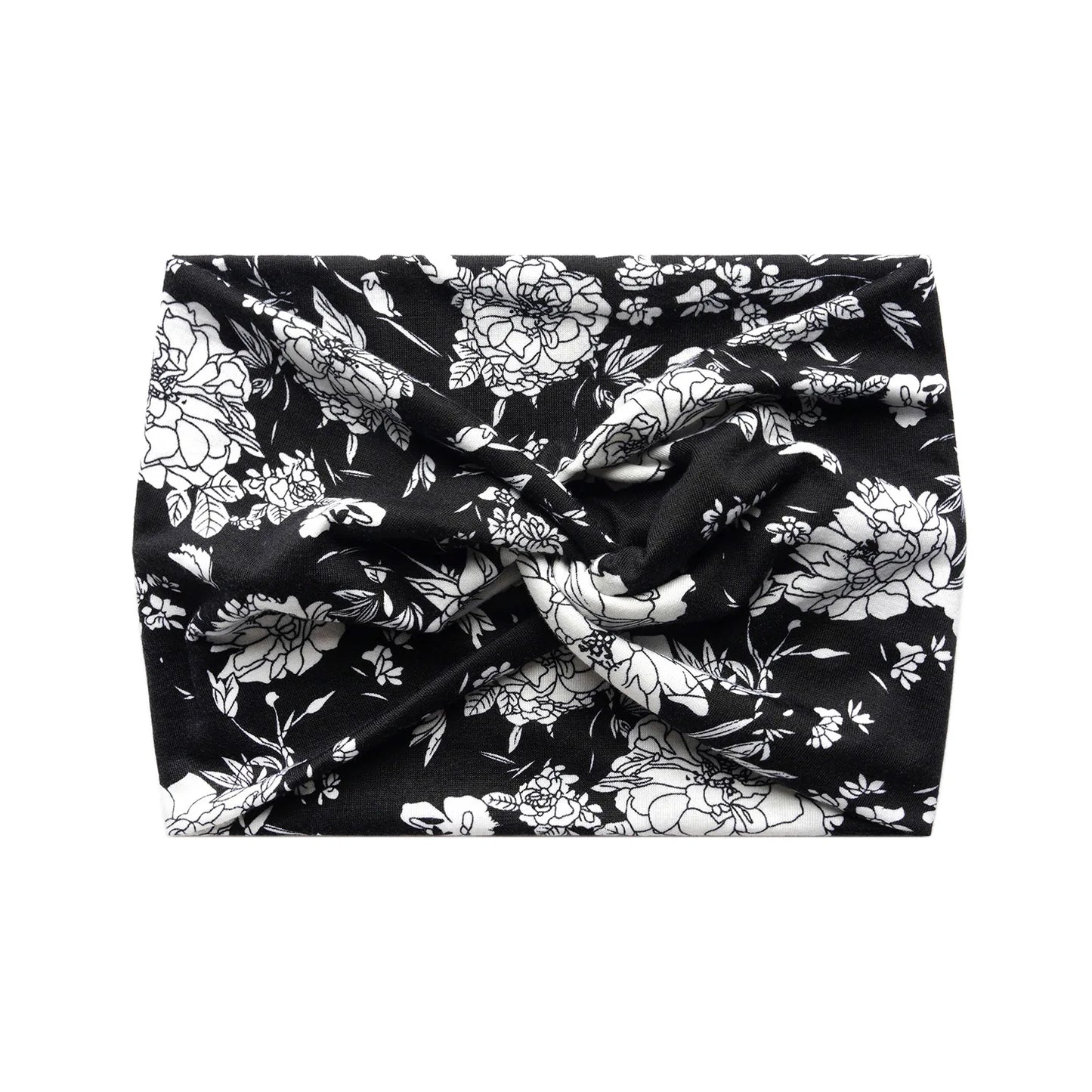Extra Large Twisted Turban Headband for Women Wide Boho Yoga Workout Hair Band