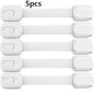 Baby Safety Cabinet Locks – Adhesive Childproof Drawer & Door Latches, Secure Strap Locks for Cabinets & Drawers
