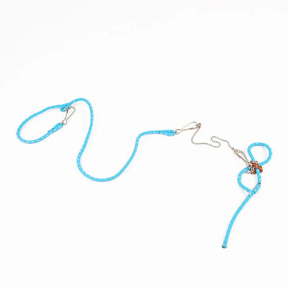 Adjustable Small Pet Harness & Leash with Bell – Hamster, Rat, Mouse, Guinea Pig, Ferret