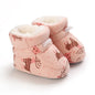 Winter Baby Boots Cartoon Soft-Sole Anti-Slip Warm Toddler Walking Booties for Boys & Girls
